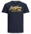 Jack & Jones Logo T-Shirt Navy - Pólók - Nagyméretű pólók - 2XL-14XL