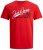 Jack & Jones Elogo T-Shirt True Red - Pólók - Nagyméretű pólók - 2XL-14XL