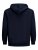 Jack & Jones Califlomax Sweat Hood Navy blazer - Pulóverek & kapucnis pulóverek - Pulóverek & Kapucnis pulóver 2XL-12XL