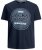 Jack & Jones Booster T-shirt Navy - Pólók - Nagyméretű pólók - 2XL-14XL