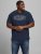 Jack & Jones Preston Crew Neck T-Shirt Navy - Pólók - Nagyméretű pólók - 2XL-14XL