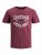 Jack & Jones JJELOGO TEE Hawthorn Rose - Pólók - Nagyméretű pólók - 2XL-14XL