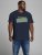 Jack & Jones JCOBOOSTER TEE Navy - Pólók - Nagyméretű pólók - 2XL-14XL