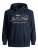 Jack & Jones JPRBLUBOOSTER SWEAT Hoodie Navy - Pulóverek & kapucnis pulóverek - Pulóverek & Kapucnis pulóver 2XL-12XL