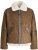 Jack & Jones Cole Aviator Jacket Cognac - Kabátok - Nagyméretű Kabátok - 2XL-8XL