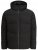 Jack & Jones Global Puffer Jacket Black - Kabátok - Nagyméretű Kabátok - 2XL-8XL