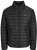 Jack & Jones Elvis Light Puffer Collar Jacket Black - Kabátok - Nagyméretű Kabátok - 2XL-8XL