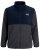 Jack & Jones Hype Fleece Ombre Blue - Kabátok - Nagyméretű Kabátok - 2XL-8XL