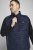 Jack & Jones MULTI BODYWARMER With COLLAR Navy Blazer - Kabátok - Nagyméretű Kabátok - 2XL-8XL