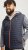 Jack & Jones MULTI QUILTED SET-IN Sleeves Jacket Grey Melange - Kabátok - Nagyméretű Kabátok - 2XL-8XL
