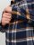 Jack & Jones JOROWEN CHECK COMFORT Shirt Navy - Ingek - Ingek 2XL-10XL