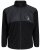 Jack & Jones JCOFILO POLARFLEECE with Zipper Black - Pulóverek & kapucnis pulóverek - Pulóverek & Kapucnis pulóver 2XL-12XL