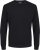 Jack & Jones BASIC Knitted Sweater Black - Pulóverek & kapucnis pulóverek - Pulóverek & Kapucnis pulóver 2XL-12XL