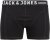 Jack & Jones SENSE Trunks 3-Pack Black - Alsónemű & strandruhák - Nagyméretű Alsónemű 2XL-8XL