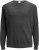 Jack & Jones HILL Knitted Sweater Dark Grey Melange - Pulóverek & kapucnis pulóverek - Pulóverek & Kapucnis pulóver 2XL-12XL