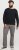 Jack & Jones HILL Knitted Sweater Black - Pulóverek & kapucnis pulóverek - Pulóverek & Kapucnis pulóver 2XL-12XL