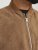Jack & Jones ROCKY Faux Suede Bomber Jacket Brown - Kabátok - Nagyméretű Kabátok - 2XL-8XL