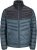 Jack & Jones SPRINT Black Blocking Quilted Collar Jacket Teal - Kabátok - Nagyméretű Kabátok - 2XL-8XL