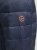 Jack & Jones SPRINT Red Stitches Quilted Hooded Jacket Navy Blazer - Kabátok - Nagyméretű Kabátok - 2XL-8XL