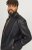 Jack & Jones DYLAN Clean PU Jacket Black - Kabátok - Nagyméretű Kabátok - 2XL-8XL