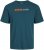 Jack & Jones CORP Logo Play 5 T-Shirt Deep Teal - Pólók - Nagyméretű pólók - 2XL-14XL