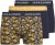 Jack & Jones SKULLROCK Trunks 3-Pack Navy Blazer - Alsónemű & strandruhák - Nagyméretű Alsónemű 2XL-8XL