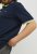 Jack & Jones PAULOS Short Sleeve Polo Dark Navy/NEON - Pólóingek - Galléros Pólók 2XL-8XL - Pólóingek 2XL-8XL