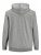 Jack & Jones Basic Sweat Zip Hood Light Grey Melange - Pulóverek & kapucnis pulóverek - Pulóverek & Kapucnis pulóver 2XL-12XL