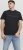 Jack & Jones STAR T-Shirt Black - Pólók - Nagyméretű pólók - 2XL-14XL