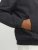 Jack & Jones RUSH SOLID Bomber Jacket with Hood Black - Kabátok - Nagyméretű Kabátok - 2XL-8XL