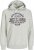 Jack & Jones 2 COL LOGO Hoodie White Melange - Pulóverek & kapucnis pulóverek - Pulóverek & Kapucnis pulóver 2XL-12XL