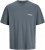 Jack & Jones Lington Crew Neck T-Shirt Grey - Pólók - Nagyméretű pólók - 2XL-14XL