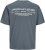 Jack & Jones Lington Crew Neck T-Shirt Grey - Pólók - Nagyméretű pólók - 2XL-14XL