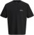 Jack & Jones Lington Crew Neck T-Shirt Black - Pólók - Nagyméretű pólók - 2XL-14XL