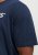 Jack & Jones Corp Logo Crew Neck T-Shirt Navy Blazer - Pólók - Nagyméretű pólók - 2XL-14XL