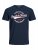 Jack & Jones JJELOGO TEE Navy - Pólók - Nagyméretű pólók - 2XL-14XL