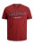 Jack & Jones JJELOGO TEE Red - Pólók - Nagyméretű pólók - 2XL-14XL