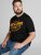 Jack & Jones JJELOGO TEE Black - Pólók - Nagyméretű pólók - 2XL-14XL
