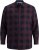 Jack & Jones Gingham L/S Shirt Dark Red - Ingek - Ingek 2XL-10XL
