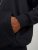 Jack & Jones JJSTAMP ZIP Hoodie Black - Pulóverek & kapucnis pulóverek - Pulóverek & Kapucnis pulóver 2XL-12XL