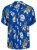 Jack & Jones JORLUKE FLORES Resort Shirt Nautical Blue - Ingek - Ingek 2XL-10XL