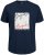 Jack & Jones JORJOSHUA T-shirt Navy - Pólók - Nagyméretű pólók - 2XL-14XL