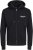 Jack & Jones ESTERBRO Zip Hoodie Black - Pulóverek & kapucnis pulóverek - Pulóverek & Kapucnis pulóver 2XL-12XL