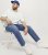 Jack & Jones GLENN ORIGINAL MF 071 Jeans Blue Denim - Farmer & nadrág - Farmer és nadrág - W40-W70