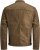 Jack & Jones ROCKY Jacket Brown - Kabátok - Nagyméretű Kabátok - 2XL-8XL
