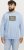 Jack & Jones HUDSON Sweatshirt Chambray Blue - Pulóverek & kapucnis pulóverek - Pulóverek & Kapucnis pulóver 2XL-12XL