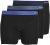 Jack & Jones Nick Bamboo Trunks 3-Pack Violet/Dazzling blue - Alsónemű & strandruhák - Nagyméretű Alsónemű 2XL-8XL