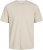 Jack & Jones ORGANIC T-Shirt Grey/Melange - Pólók - Nagyméretű pólók - 2XL-14XL
