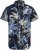 Jack & Jones Hawaii AOP Shirt Blue - Ingek - Ingek 2XL-10XL