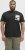 Jack & Jones Split Pocket Print T-Shirt Black - Pólók - Nagyméretű pólók - 2XL-14XL